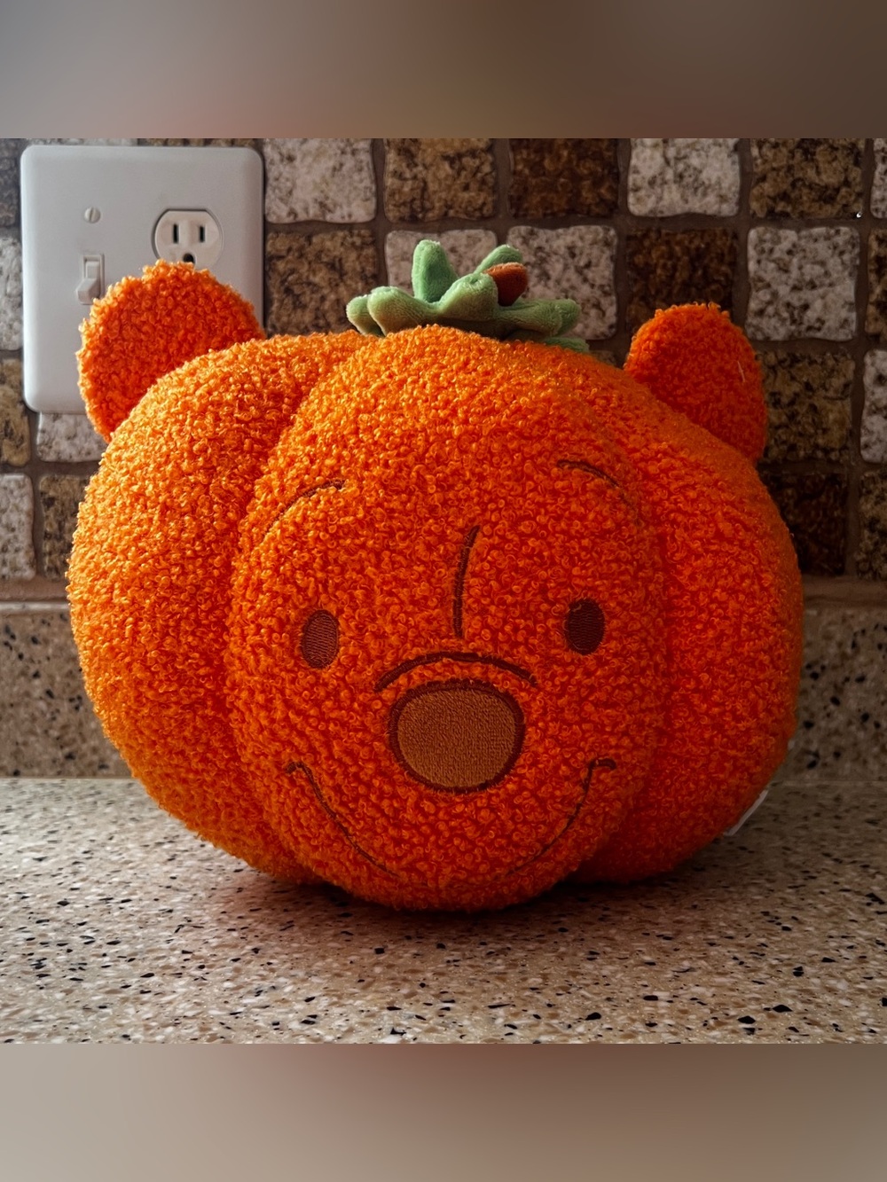 NEW Aldi x Disney Fall Pumpkin Halloween Throw Pillow WINNIE THE POOH 2026